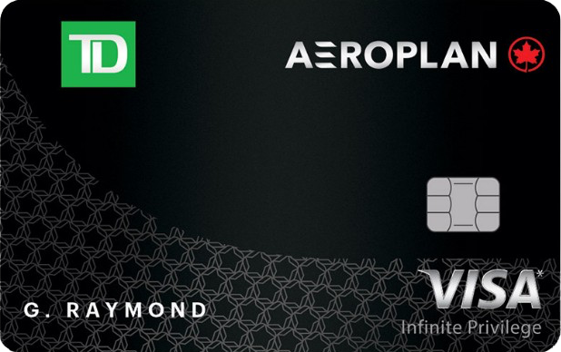 Td® aeroplan® visa infinite privilege* card credit card