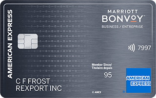 Marriott bonvoy business american express card credit card